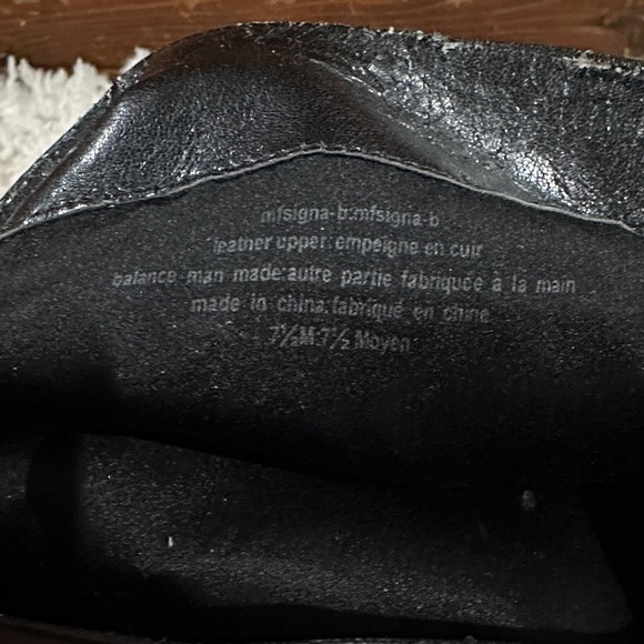 Mark Fisher Women's Black Leather Boots - Picture 6 of 7